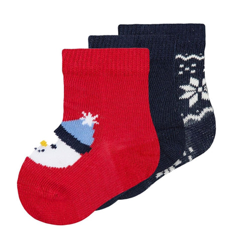 Name it Jester Red Rimmi Strømper 3-Pack