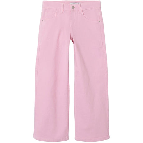 Name it Parfait Pink Rose Wide Twill Pants Noos