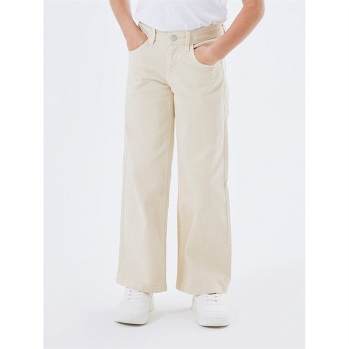 Name it Turtledove Rose Wide Twill Pants Noos