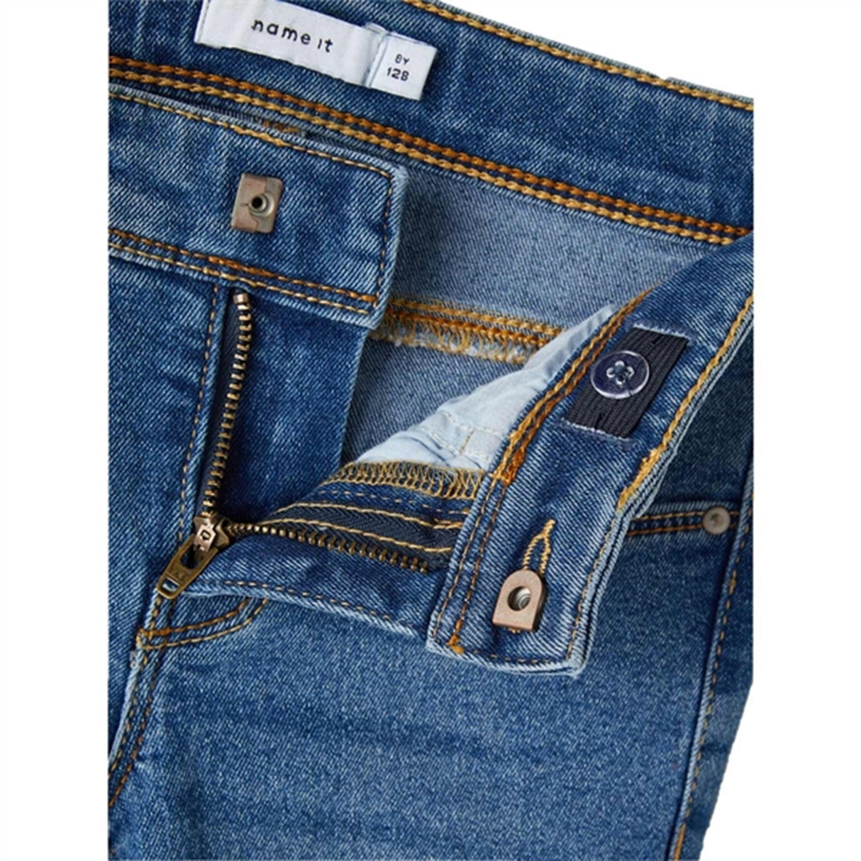 Name it Medium Blue Denim Polly Skinny Jeans Noos