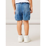 Name it Medium Blue Denim Ben Baggy Denim Shorts Noos