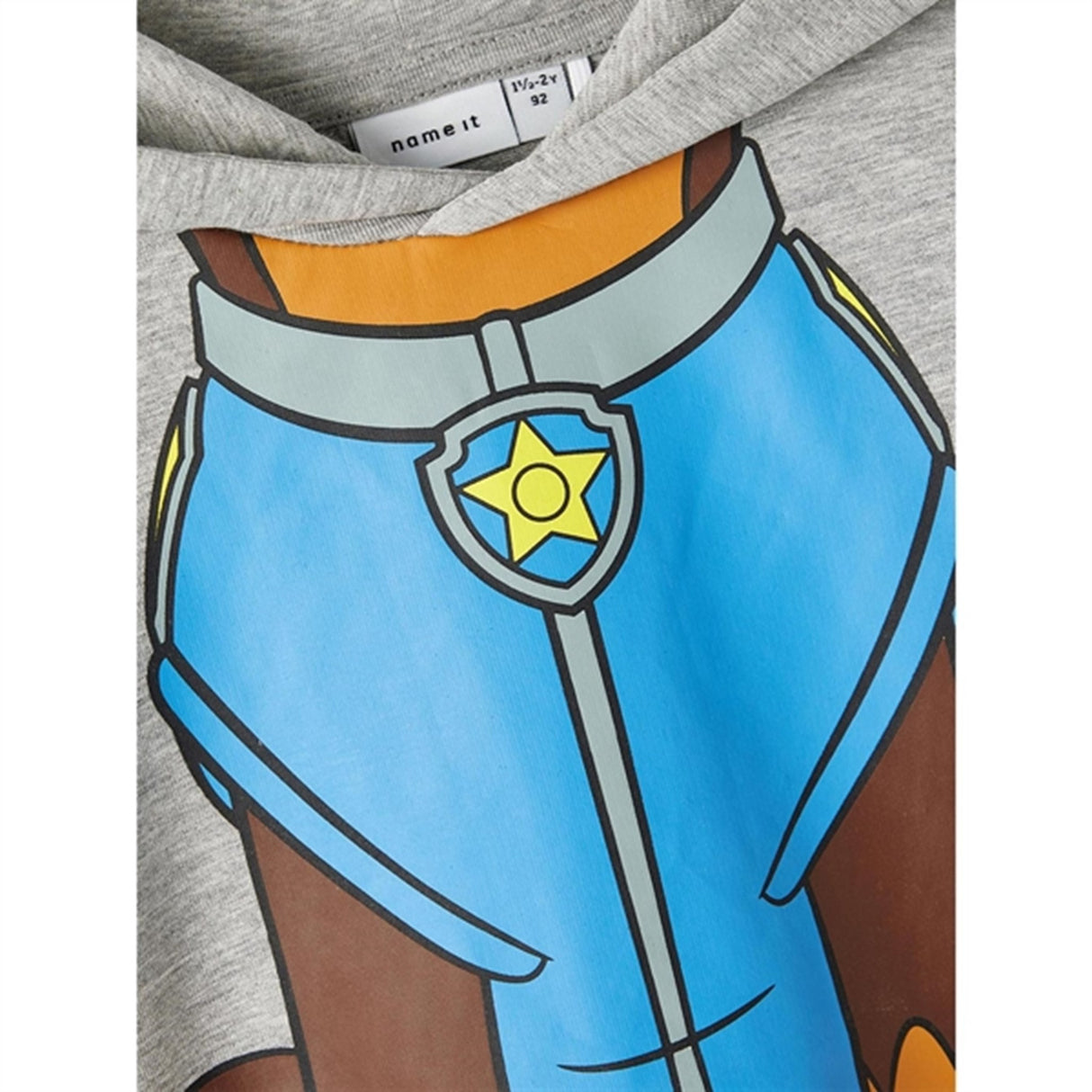 Name it Grey Melange Jatt Paw Patrol Hoodie 2