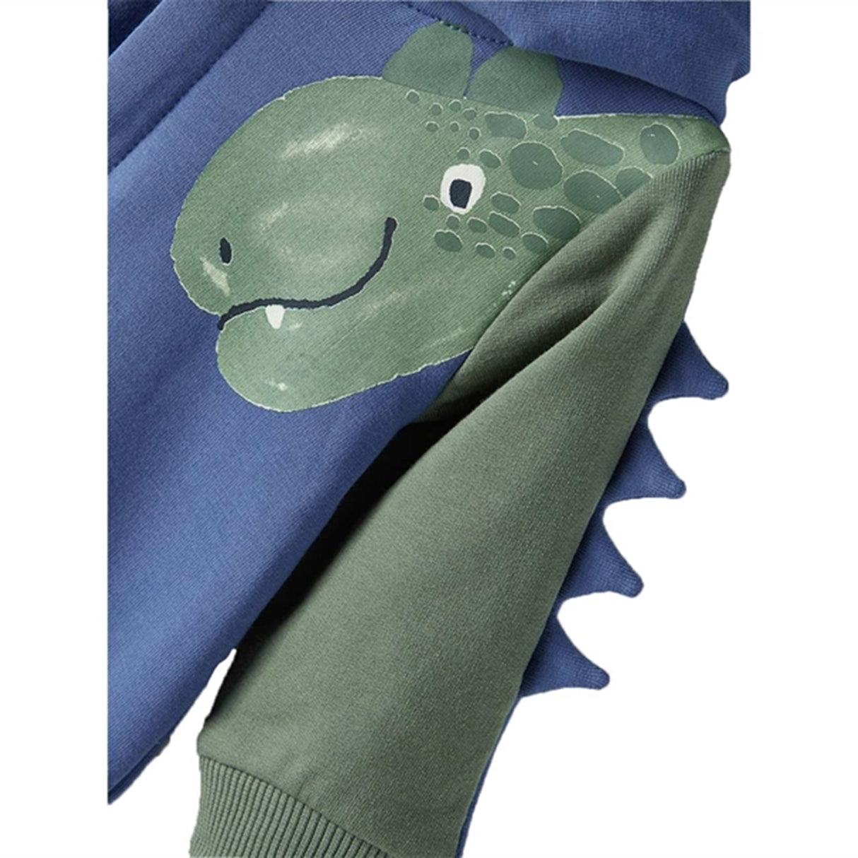 Name it Bijou Blue Tas Dinosaur Sweat Jumpsuit 2