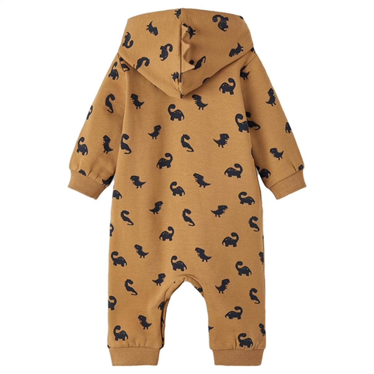 Name it Toasted Coconut Tas Dinosaur Sweat Jumpsuit 3