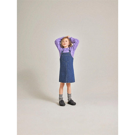 Name it Medium Blue Denim Jessie Denim Strop Dress 2