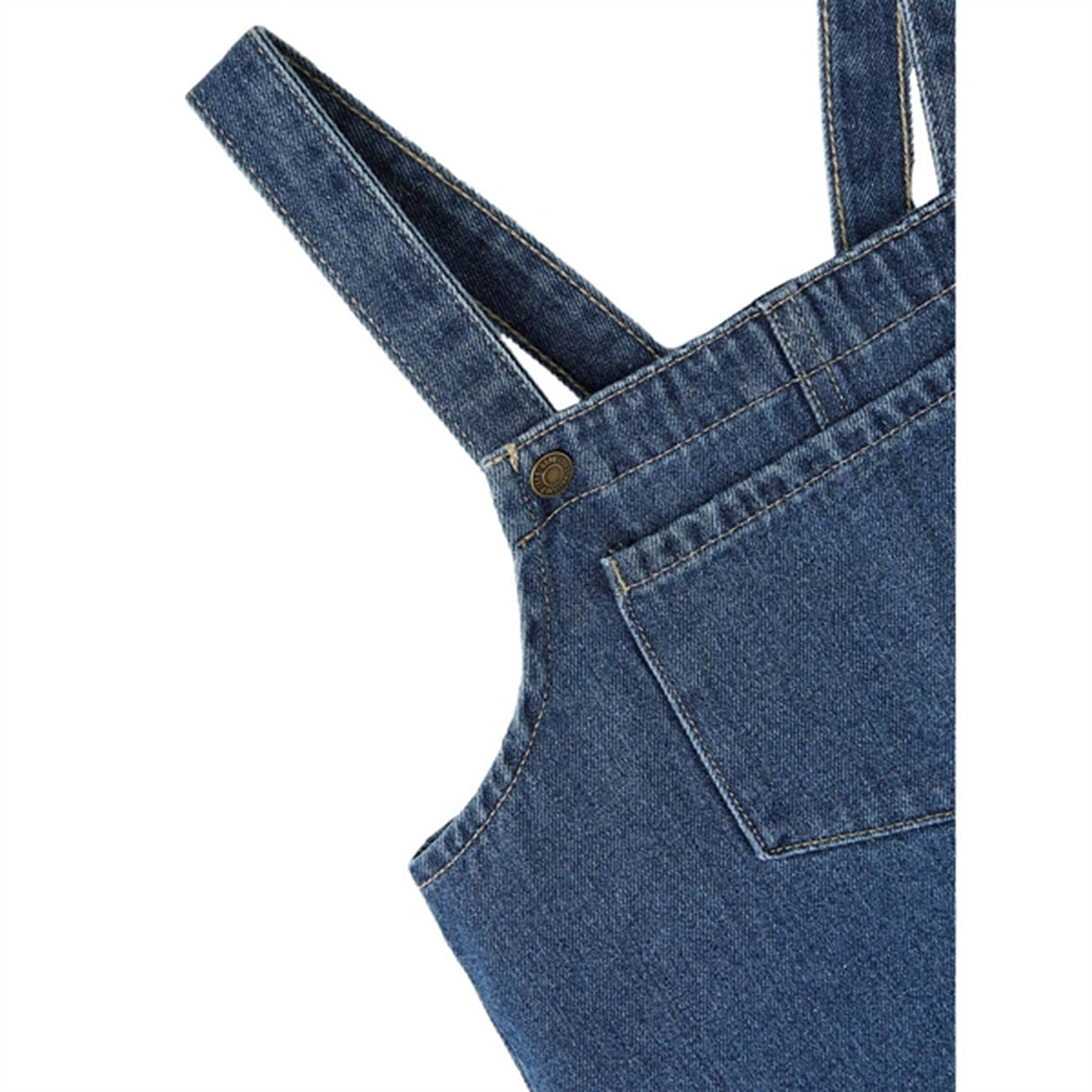 Name it Medium Blue Denim Jessie Denim Strop Dress 3