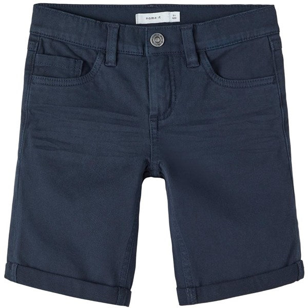 Name it Dark Sapphire Silas Isak Twill Shorts