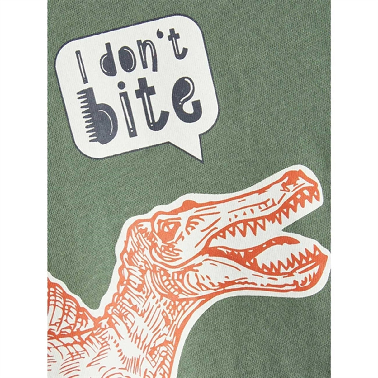 Name it Duck Green Trulle Dinosaur Blouse 2