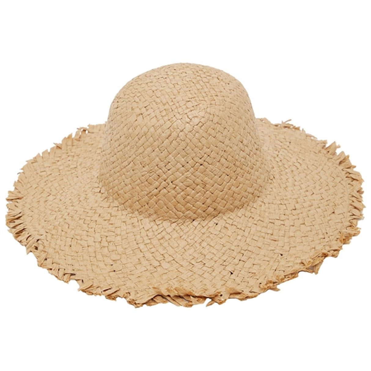 Lil'Atelier Straw White Peppers Fenjo Beach Hat