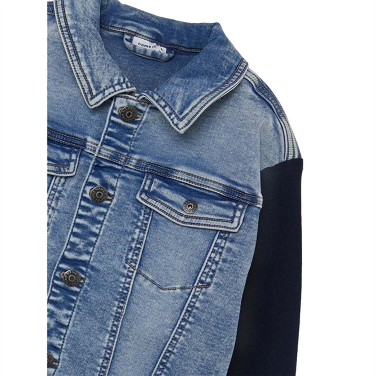 Name it Light Blue Denim Dae Sweat Denim Jacket 4