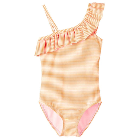 Name it Orange Pop Ziline Swimsuit