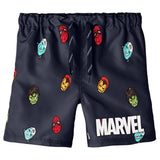 Name it Dark Sapphire Mag Marvel Swimshorts