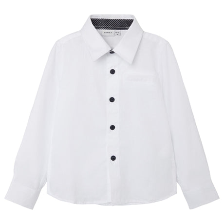 Name it Bright White Feshirt Shirt