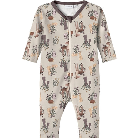 Name it Moonbeam Willit Wool Onesie AOP