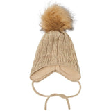 Name it White Pepper Wrilla Wool Knit Hat