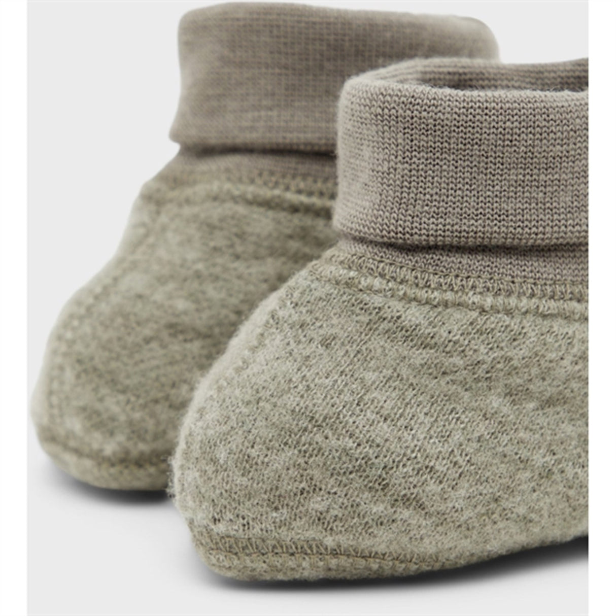 Name it Vetiver Wmino Wool Slippers