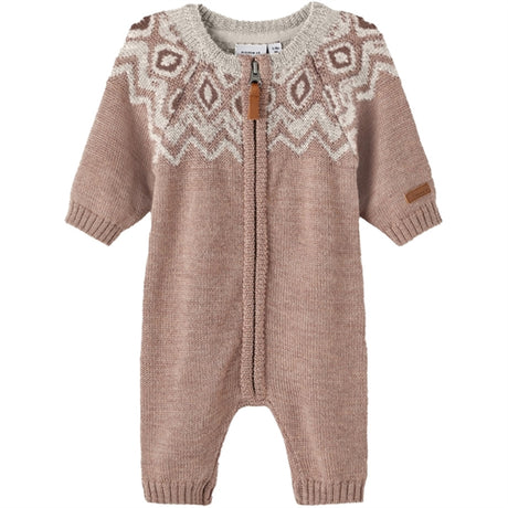 Name it Antler Wriss Wool Knit Jumpsuit