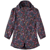 Name it Dark Sapphire Alfa Softshell Jacket Flower Branches