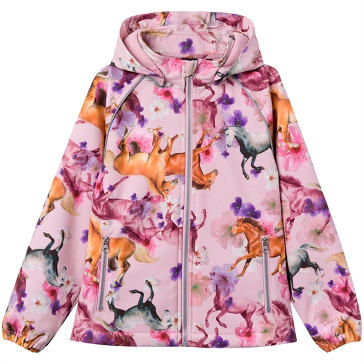 Name it Keepsake Lilac Alfa Softshell Jacket Horse