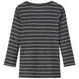 Name it Blue Graphite Stripes Wang Wool Needle Blouse Noos 2