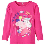 Name it Pink Yarrow Furri Peppa Pig Blouse