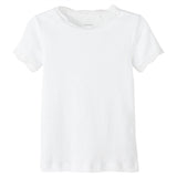 Name it Bright White Fraluna Slim T-Shirt