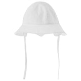 Name it Bright White Zanny UV Sun Hat with Earflaps