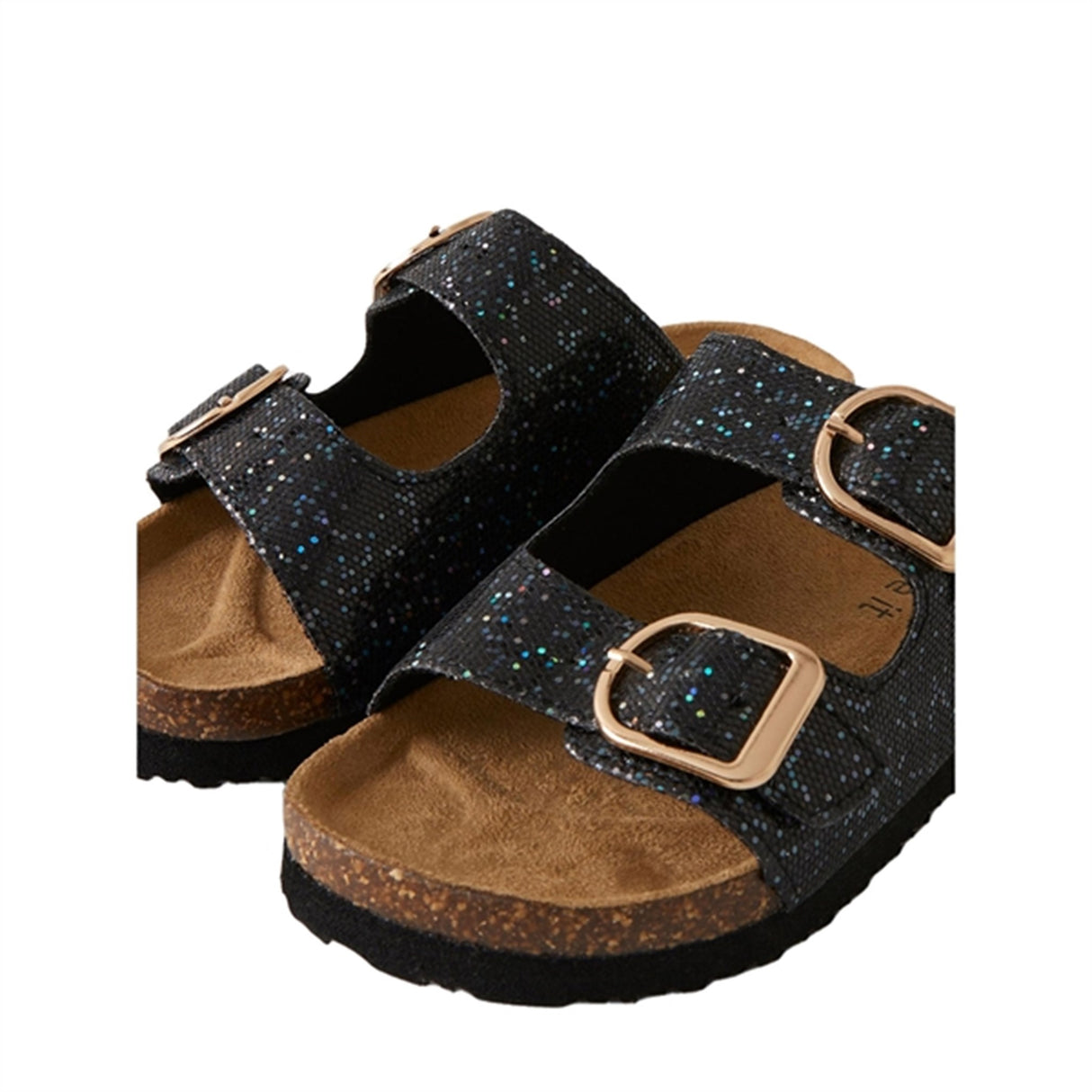 Name it Black Flora Sandal Noos