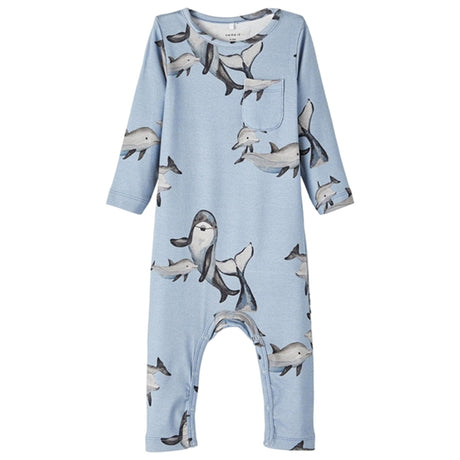 Name it Dusty Blue Fast Onesie