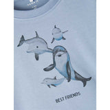 Name it Dusty Blue Fogat T-Shirt 2