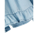 Name it Light Blue Denim Mia Wide Denim Skirt 2