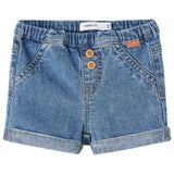 Name it Dark Blue Denim Ben Denim Shorts