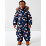 Name it Dark Sapphire Snow Snowsuit Dino Dream Noos