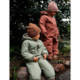 Lil'Atelier Oil Green Lasnow Snowsuit 3