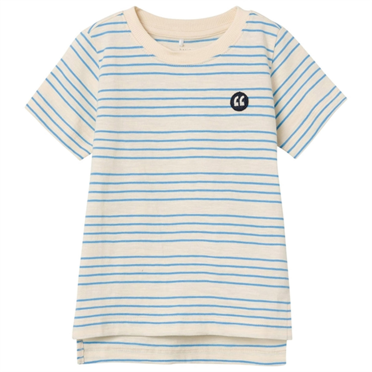 Name it Whitecap Gray All Aboard Stripes Voby T-Shirt