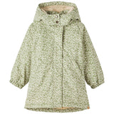 Lil'Atelier Oil Green Gudruna Padded Jacket AOP