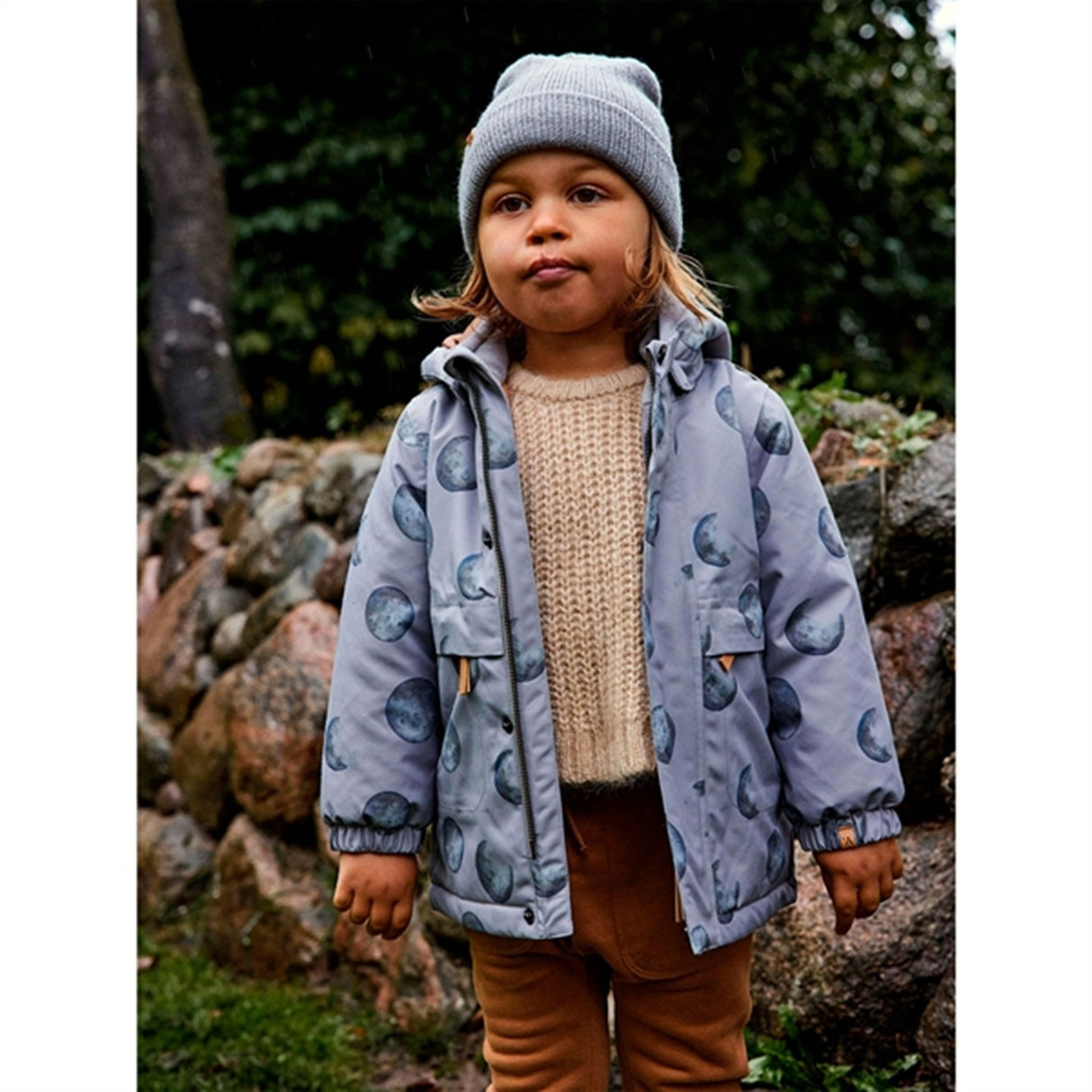 Lil'Atelier Wet Weather Lasnow Jacket AOP 2