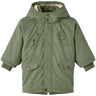 Lil'Atelier Oil Green Golan Padded Jacket