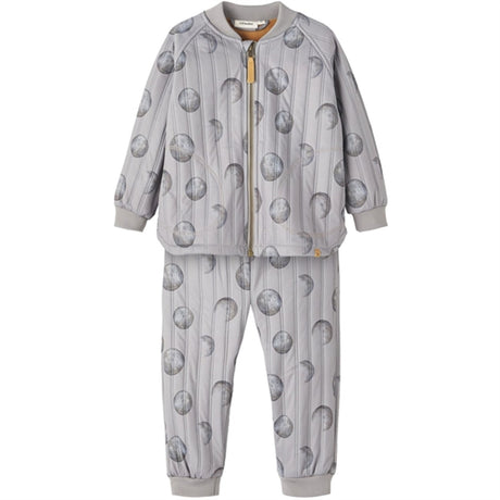 Lil'Atelier Wet Weather Lajuno Quilted Set AOP