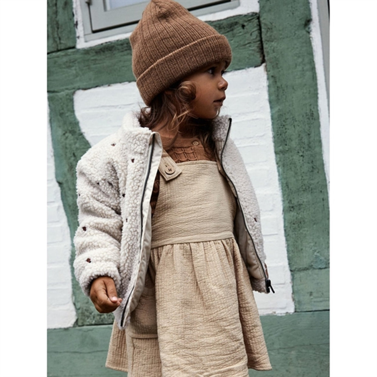 Lil'Atelier Fog Nalo Sherpa Loose Jacket 2