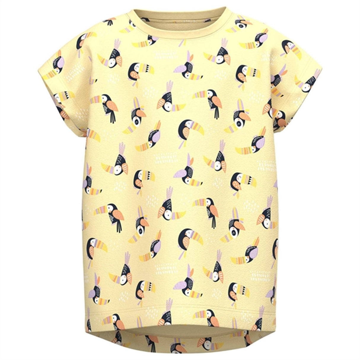 Name it Double Cream Toucan AOP Vigga T-Shirt