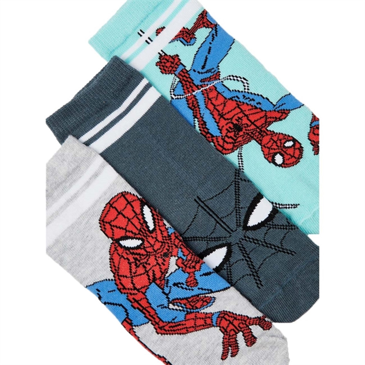 Name it Tibetan Stone Marn Spiderman 3-pack Socks 2