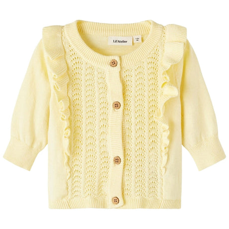 Lil'Atelier Double Cream Hija Knit Cardigan