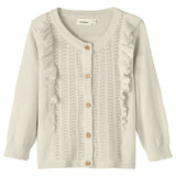 Lil'Atelier Turtledove Hija Knit Cardigan