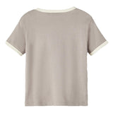 Lil'Atelier Frost Gray Hali Loose T-Shirt 3