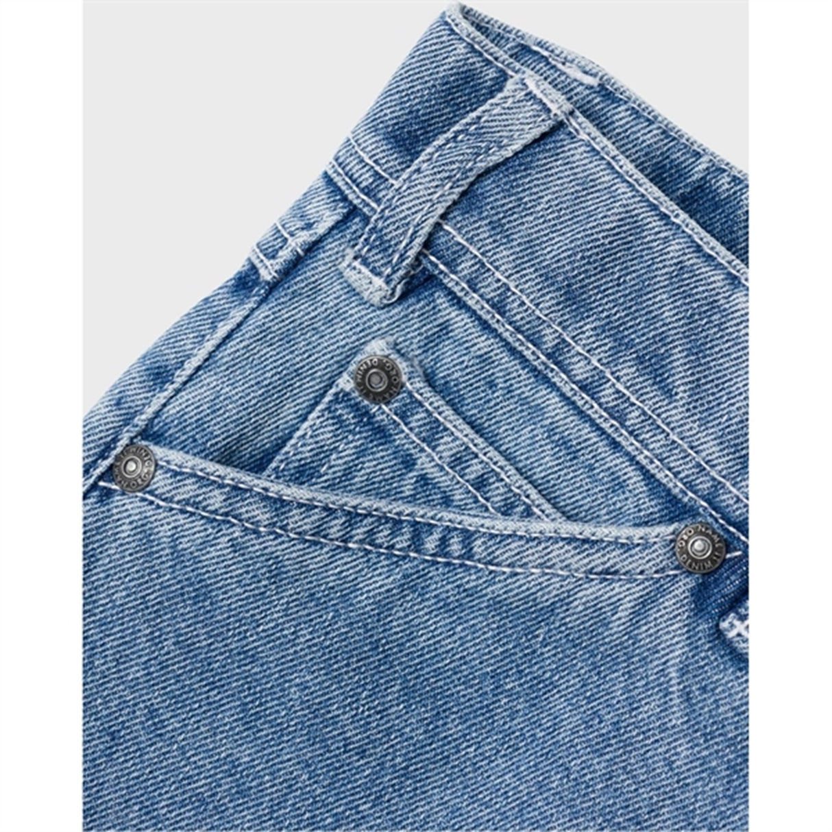 Name it Medium Blue Denim Ryan Straight Jeans Noos