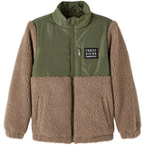 Name it Weathered Teak Mikarlo Teddy Jacket