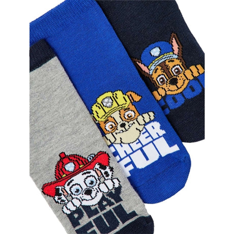 Name it Dark Sapphire Jion Paw Patrol Socks 3-pack Noos