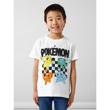 Name it Bright White Julin Pokemon T-Shirt Noos 2