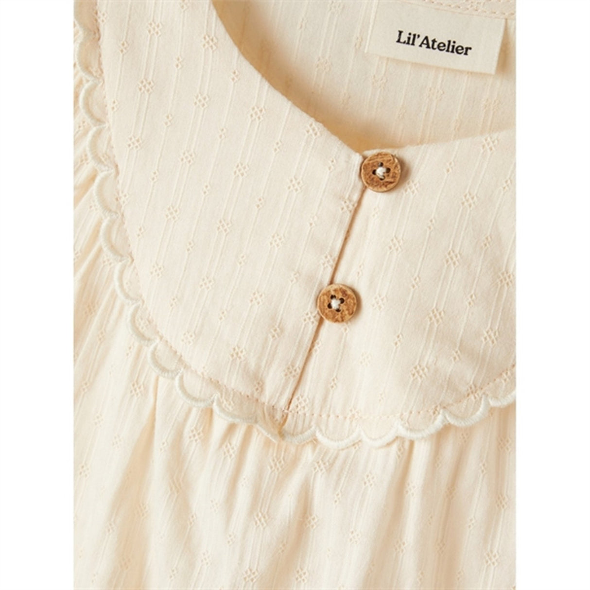 Lil'Atelier Whitecap Gray Kaia Loose Shirt 3